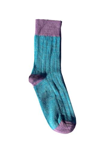 Paripiede Donna Alpaca Costa Larga Turchese