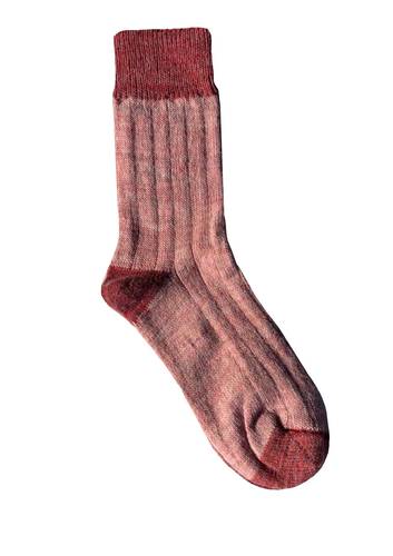 Paripiede Donna Alpaca Costa Larga Rosa