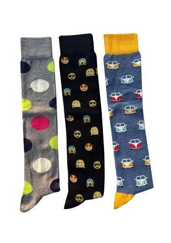 Calzettone Uomo caldo cotone Funny 1