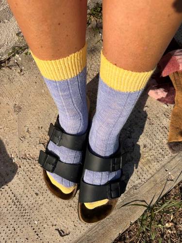 Paripiede Donna Alpaca Costa Larga Lilla