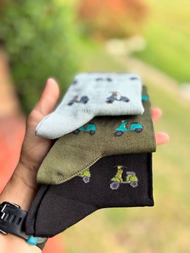 Calza corta uomo Vespe