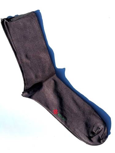 Paripiede Uomo Cotone Laser Grigio