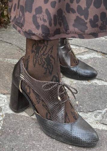 Gambaletto Donna Mughetto Marrone