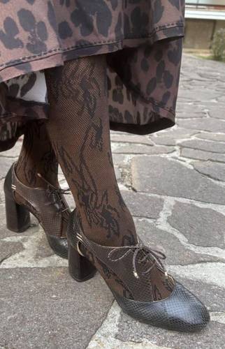 Gambaletto Donna Mughetto Marrone