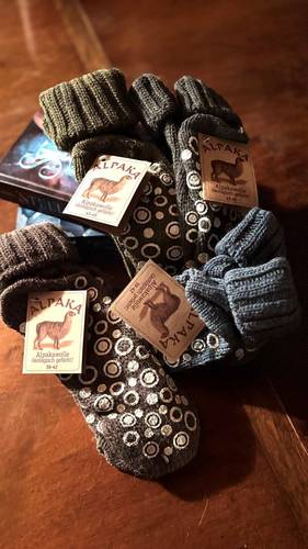 Antiscivolo Uomo Alpaca Grigio