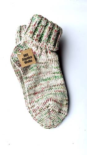 Calzerotto Donna Alpaca F3 Edera