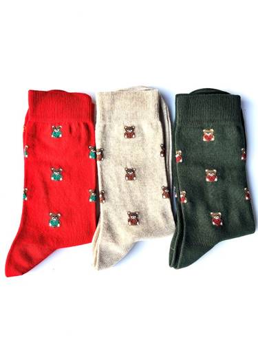 Calzino Donna Caldo Cotone Teddy