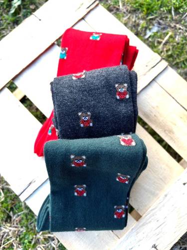 Calzettone Donna Caldo Cotone Teddy