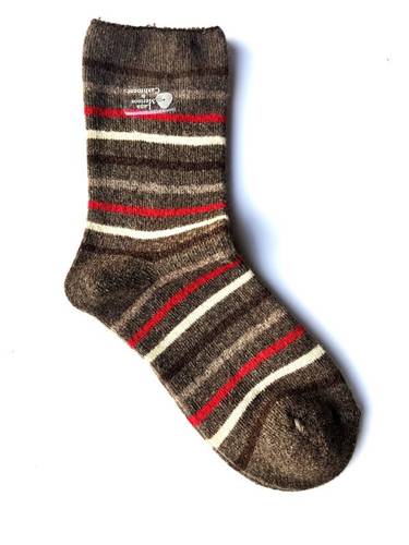 Calza Corta  Misto Cashmere Righina Marrone