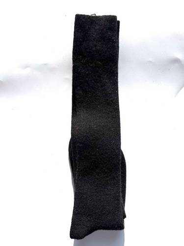 Calzettone donna misto cashmere NUVOLA nero