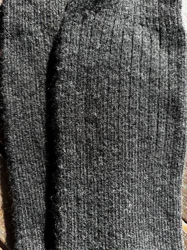 Calzettone donna misto cashmere NUVOLA nero