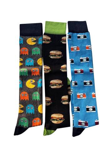 Calzettone Uomo caldo cotone Funny 2