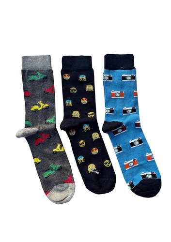 Calzino paripiede Uomo caldo cotone Funny 1