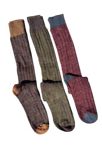 Calzettone Uomo Alpaca Assortiti Autunno